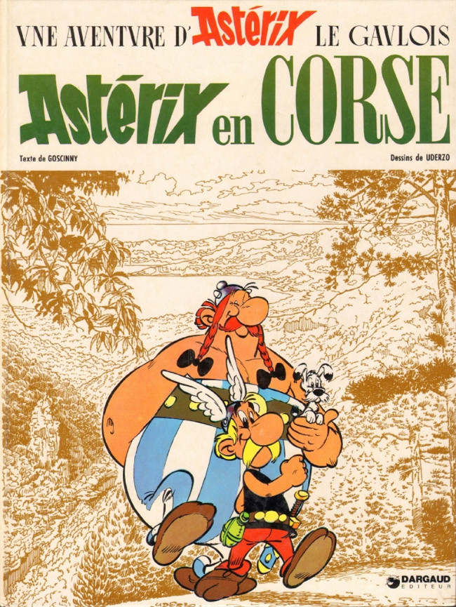 Consulter les informations sur la BD Astérix en Corse