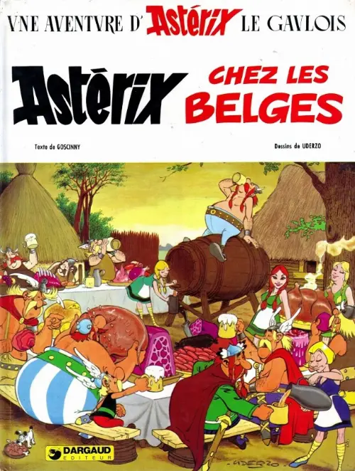 Consulter les informations sur la BD Astérix chez les Belges