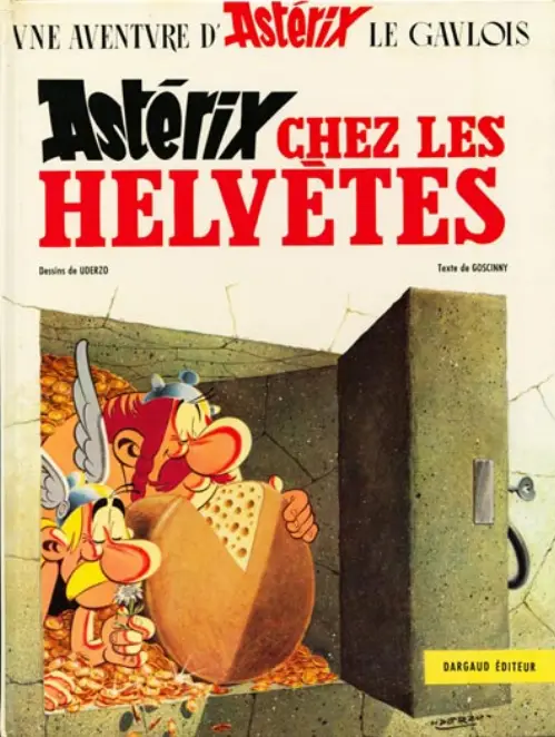 Consulter les informations sur la BD Astérix chez les Helvètes