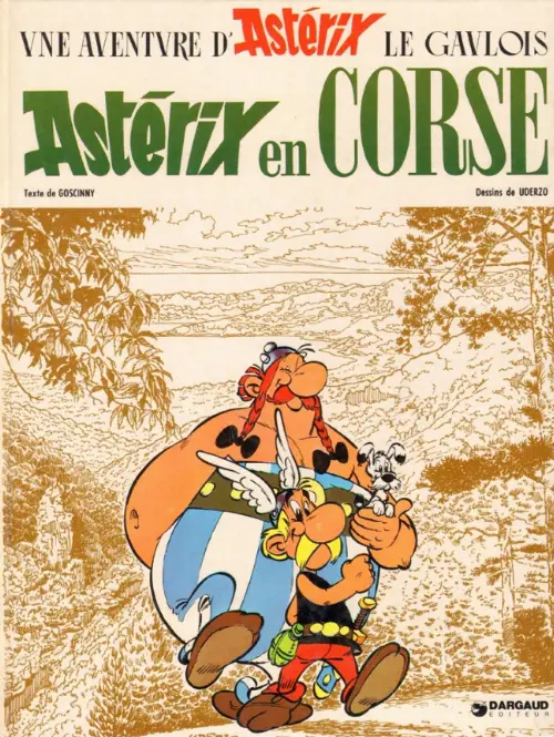 Consulter les informations sur la BD Astérix en Corse