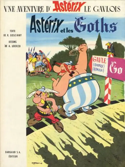 Consulter les informations sur la BD Astérix et les Goths