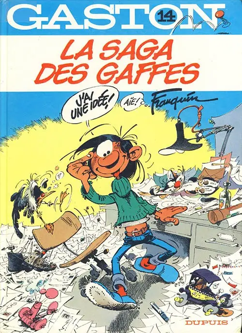 Couverture de l'album La Saga des Gaffes