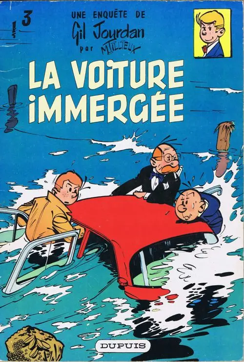 Consulter les informations sur la BD La voiture immergée