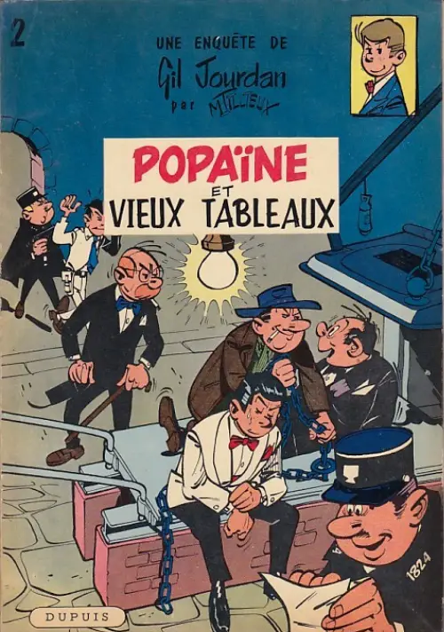 Couverture de l'album Popaïne et vieux tableaux