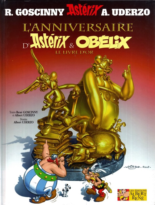 Consulter les informations sur la BD L'Anniversaire d'Astérix & Obélix - Le livre d'Or