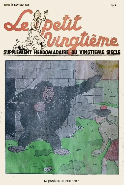 Couverture de l'album 10 février 1938 : le monstre de l'île noire