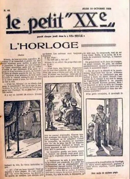 Consulter les informations sur la BD 10 octobre 1929: L'Horloge