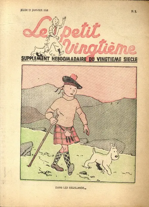 Couverture de l'album 13 janvier 1938 : Dans les highlands...