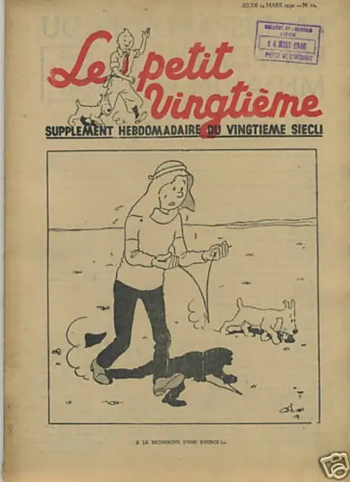 Couverture de l'album 14 mars 1940 : A la recherche d'une source !...