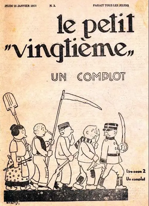 Consulter les informations sur la BD 15 janvier 1931: Un complot