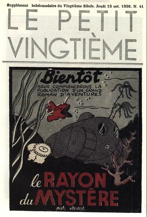 Consulter les informations sur la BD 15 octobre 1936: Bientôt le Rayon du Mystère