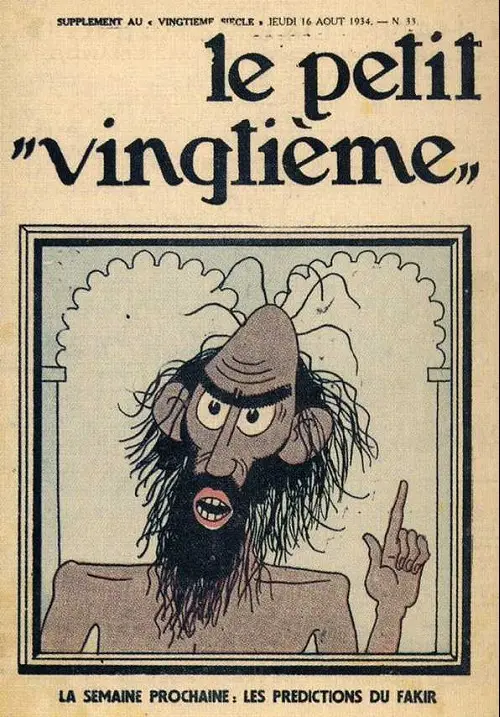 Couverture de l'album 16 août 1934: Les prédictions du Fakir