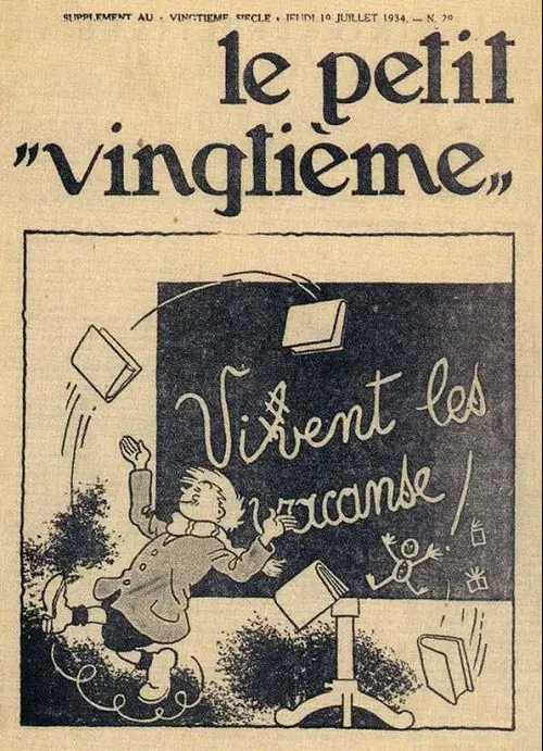 Consulter les informations sur la BD 19 juillet 1934: Vivent les vacanse !