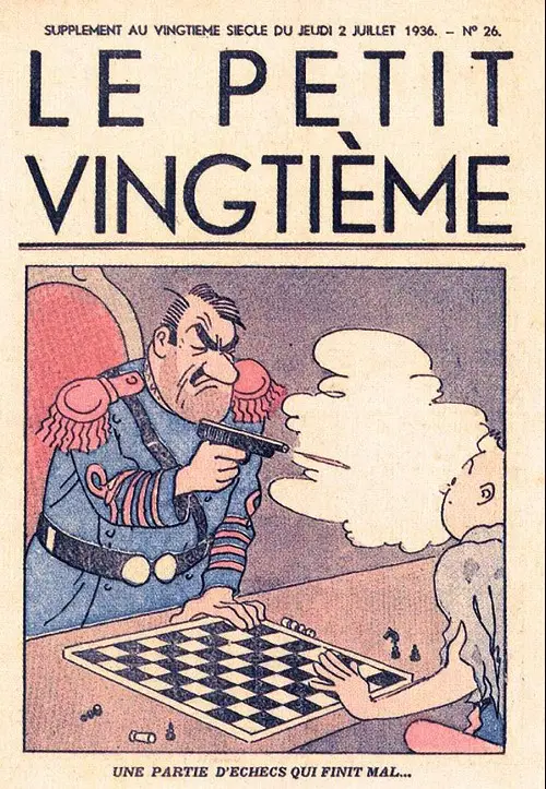 Consulter les informations sur la BD 2 juillet 1936: une partie d'échecs qui finit mal...