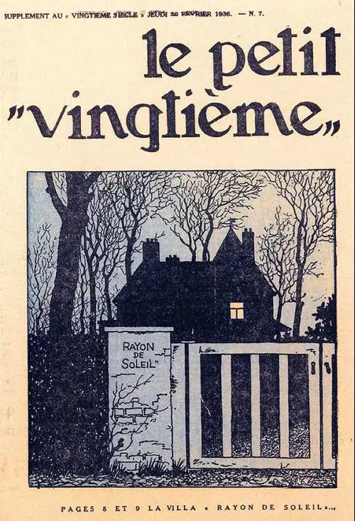 Consulter les informations sur la BD 20 février 1936: La villa  Rayon de Soleil 