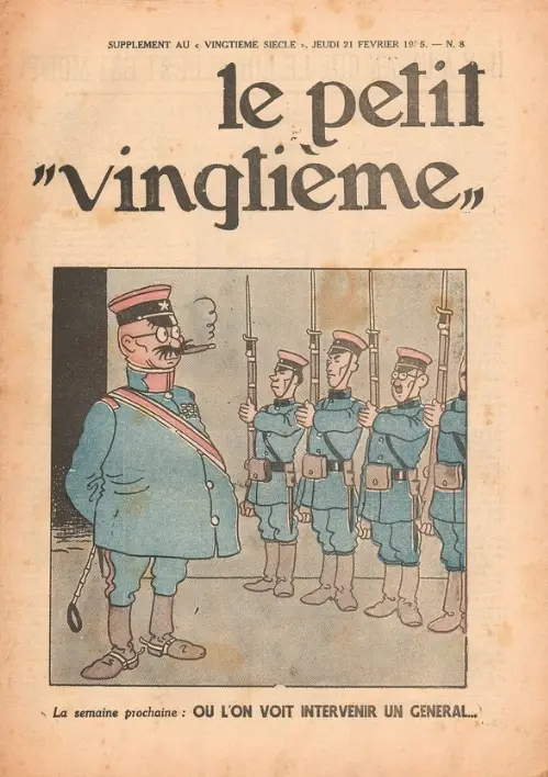 Couverture de l'album 21 février 1935: Où l'on voit intervenir un Général