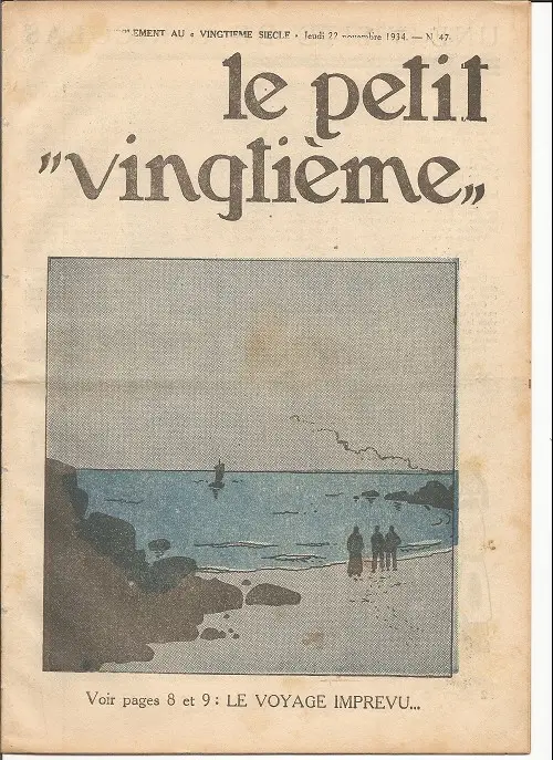 Consulter les informations sur la BD 22 novembre 1934: Le voyage imprévu