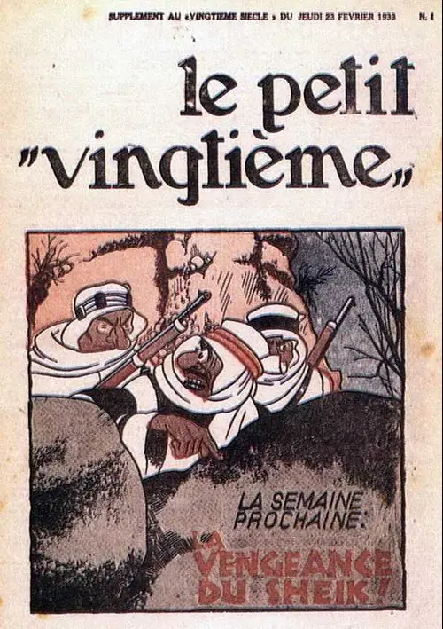 Consulter les informations sur la BD 23 février 1933: La semaine prochaine : La vengeance du Sheik !