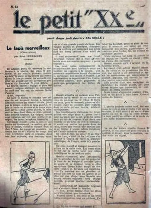 Consulter les informations sur la BD 24 janvier 1929: Le tapis merveilleux