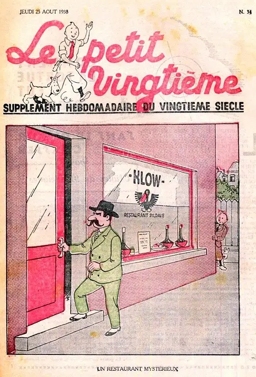 Couverture de l'album 25 août 1938 : un restaurant mystérieux