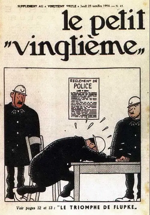 Consulter les informations sur la BD 25 octobre 1934: Le triomphe de Flupke