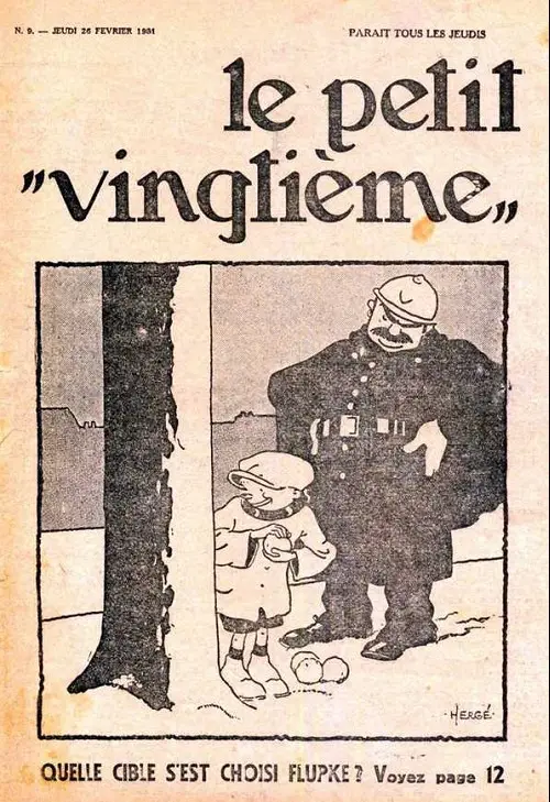 Couverture de l'album 26 février 1931: Quelle cible s'est choisi Flupke ?