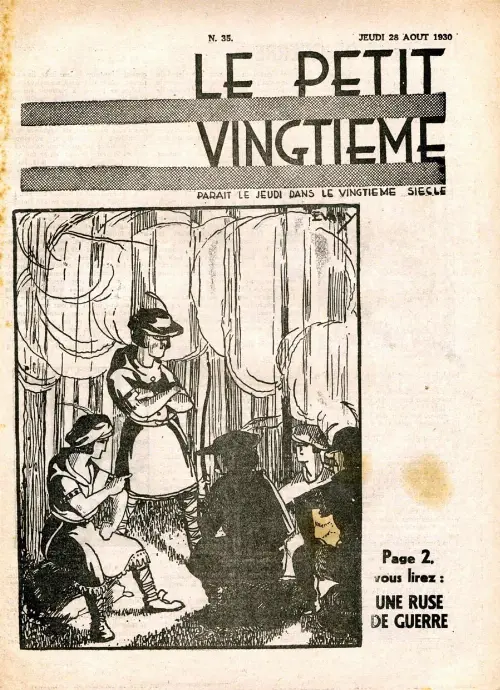 Couverture de l'album 28 août 1930: Une ruse de guerre