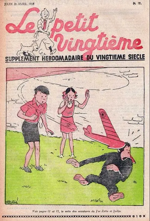 Couverture de l'album 28 avril 1938 : La suite des aventures de Jo, Zette et Jocko