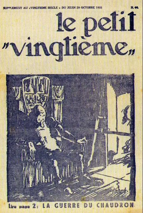 Couverture de l'album 29 octobre 1931: La guerre du Chaudron