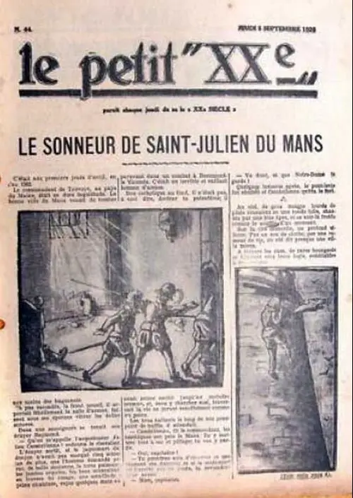 Consulter les informations sur la BD 5 septembre 1929: Le Sonneur de Saint-Julien du Mans