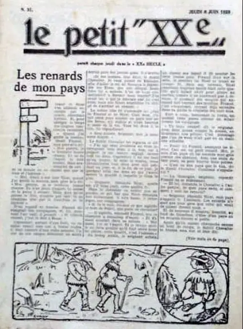 Consulter les informations sur la BD 6 juin 1929: Les renards de mon pays