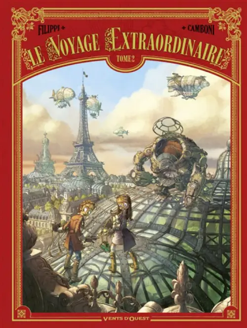 Couverture de l'album Tome 2 - Le Trophée Jules Verne 2/3