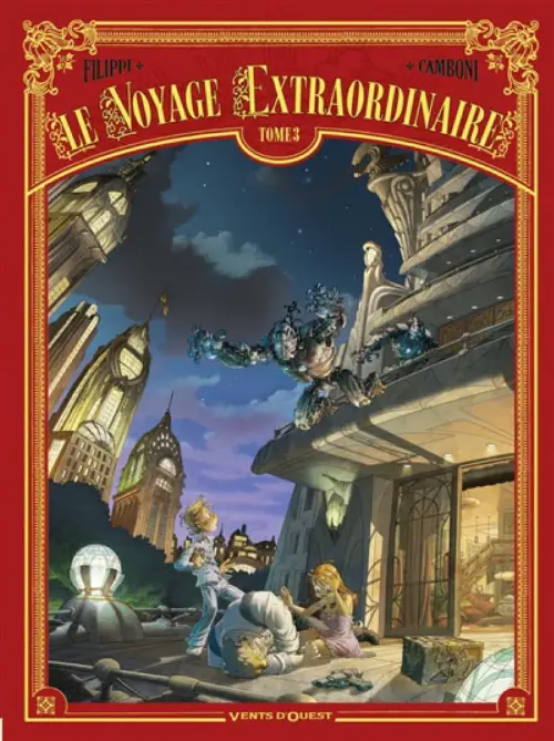 Consulter les informations sur la BD Tome 3 - Le Trophée Jules Verne 3/3