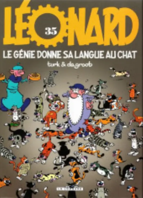 Consulter les informations sur la BD Le génie donne sa langue au chat