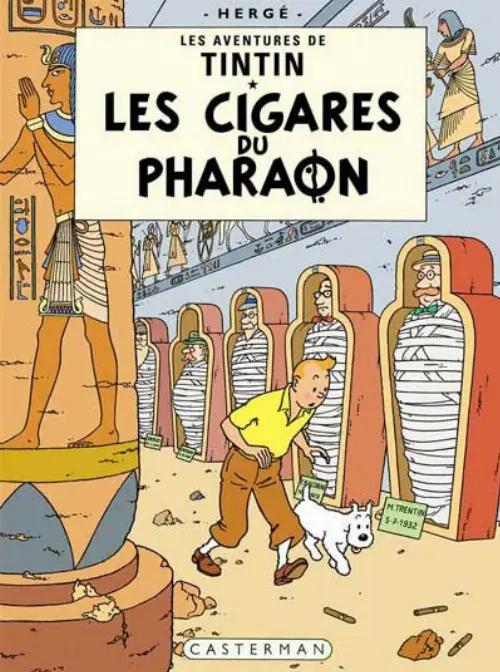 Consulter les informations sur la BD Les Cigares du Pharaon