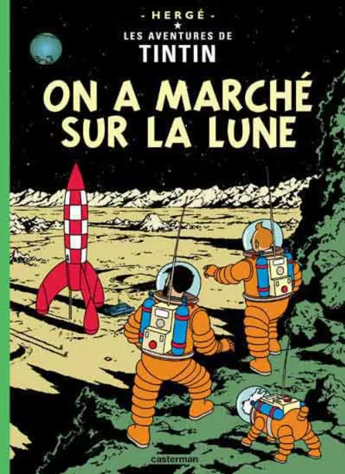 Consulter les informations sur la BD On a marché sur la Lune