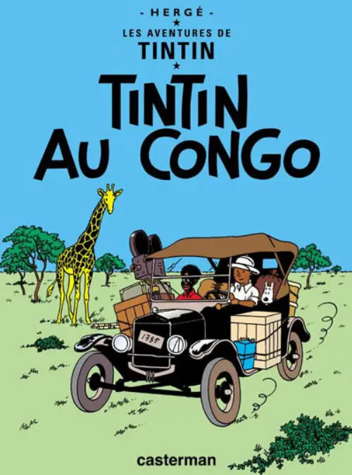 Consulter les informations sur la BD Tintin au Congo