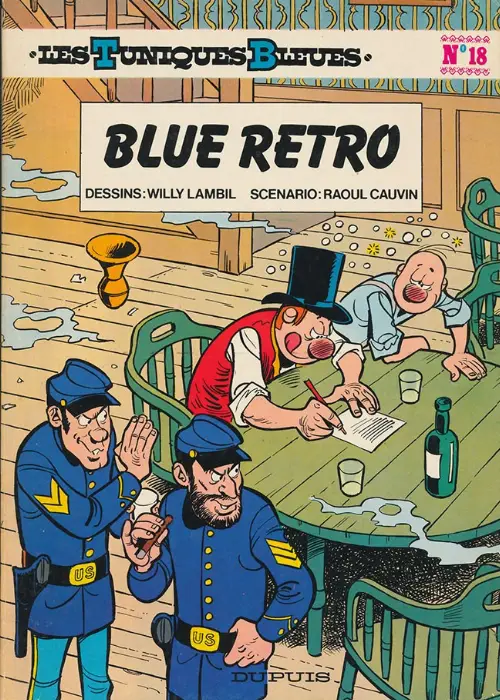 Consulter les informations sur la BD Blue retro