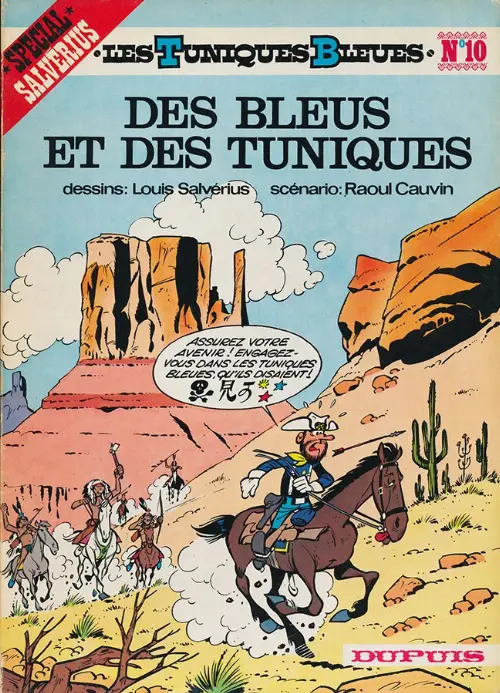 Consulter les informations sur la BD Des bleus et des tuniques