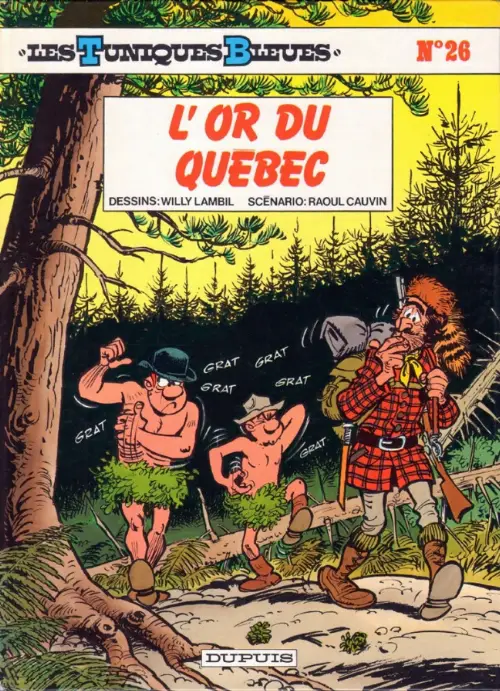 Consulter les informations sur la BD L’or du Québec