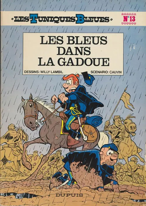 Consulter les informations sur la BD Les bleus dans la gadoue