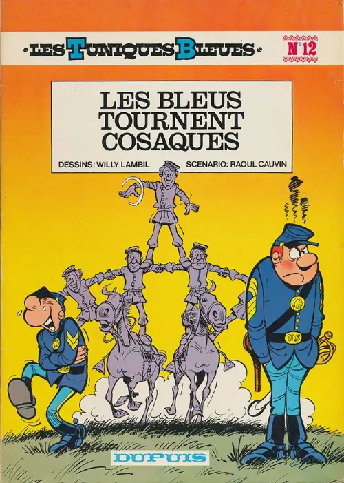 Consulter les informations sur la BD Les bleus tournent cosaques