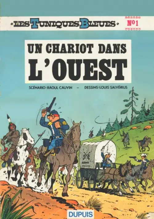 Consulter les informations sur la BD Un chariot dans l'Ouest