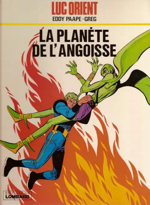 Couverture de l'album La planète de l'angoisse