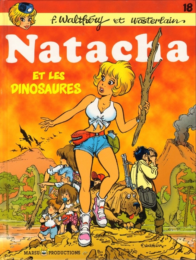 Consulter les informations sur la BD Natacha et les dinosaures