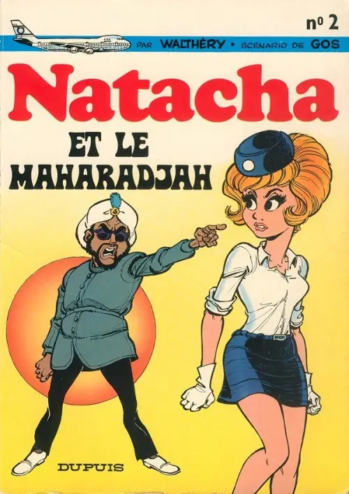 Couverture de l'album Natacha et le Maharadjah