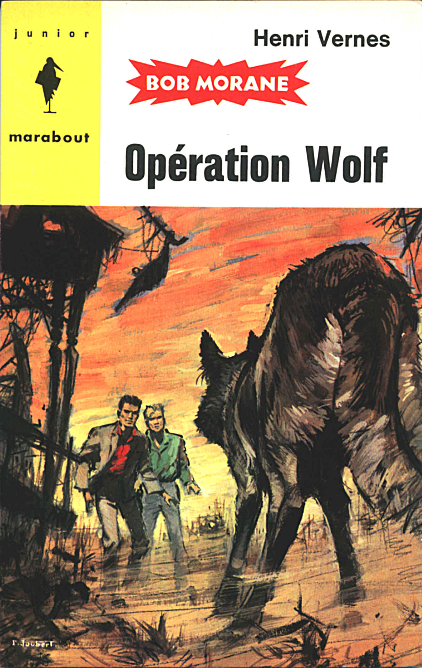 Couverture de l'album Opération Wolf Marabout Junior