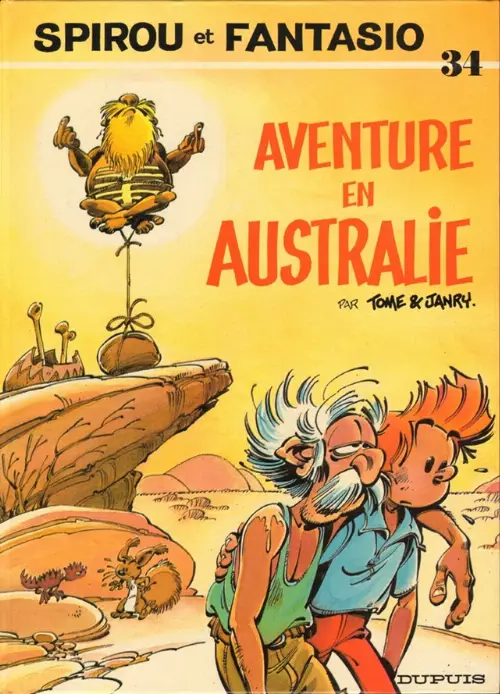 Consulter les informations sur la BD Aventure en Australie