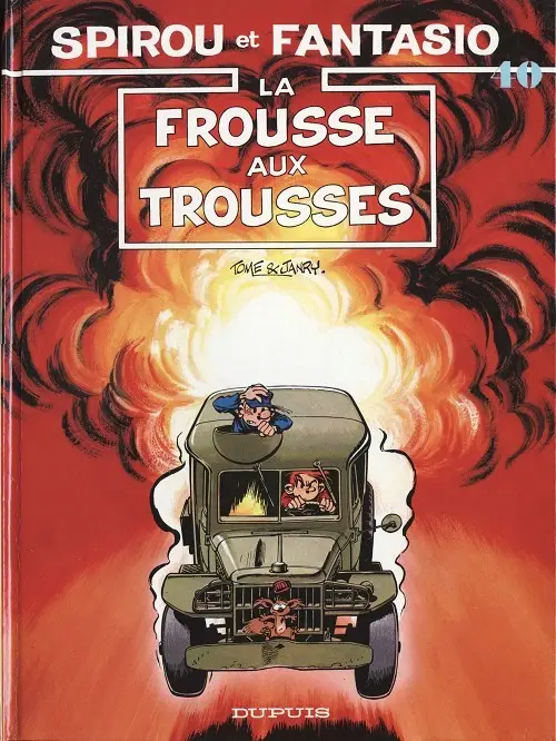 Consulter les informations sur la BD La Frousse aux trousses