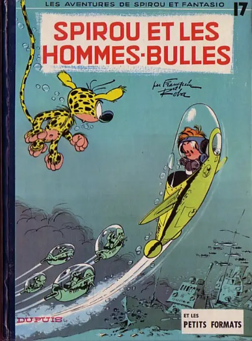 Couverture de l'album Spirou et les Hommes-bulles